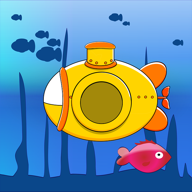 ryba pod ponorkou