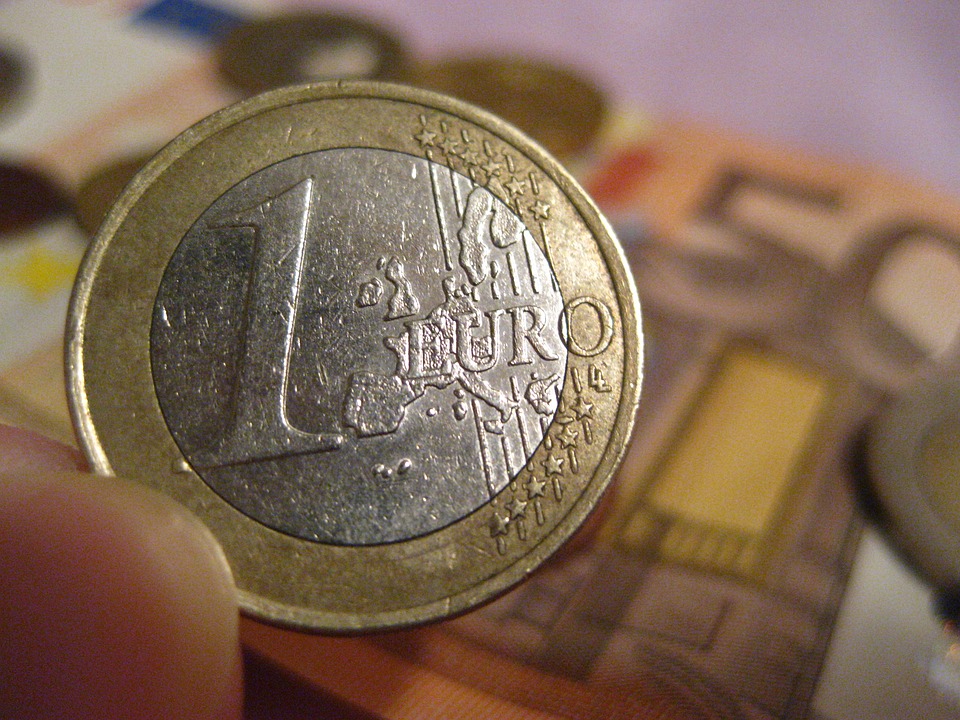 jednoeurová mince